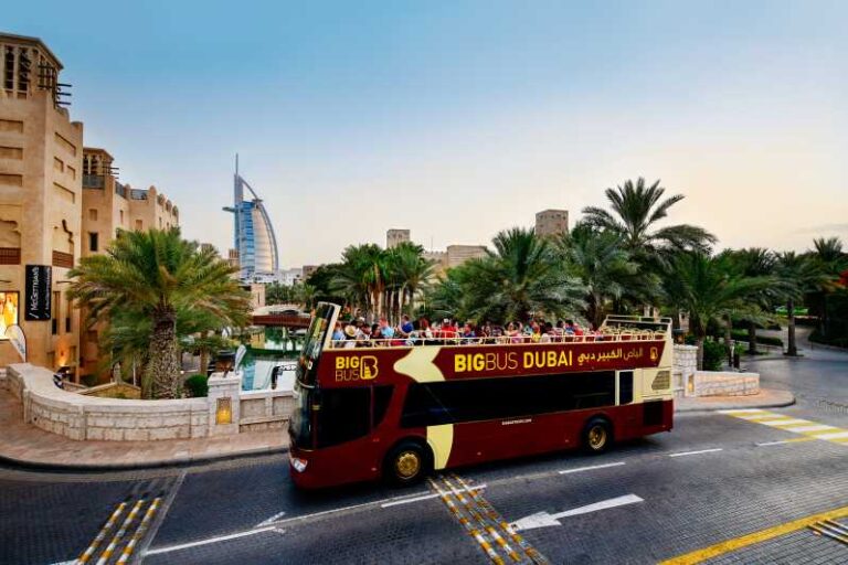 Dubai Sightseeing Bus Tour and Dhow Cruise