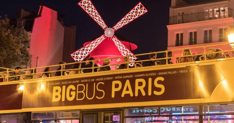 Paris – Bus Panoramic Night Tour