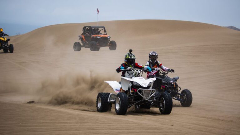 ATV Tour and Dune Buggy Chase Dakar Combo Adventure from Las Vegas