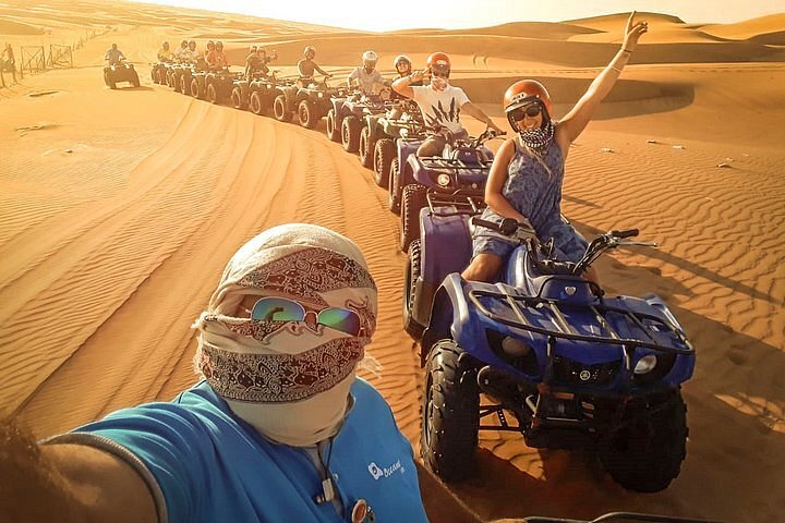 Dubai: Red Dunes ATV, Sandsurf, Camels & BBQ Dinner
